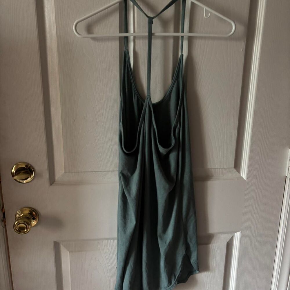 Lulus Women's Green and Blue Dress - Picture 3 of 4